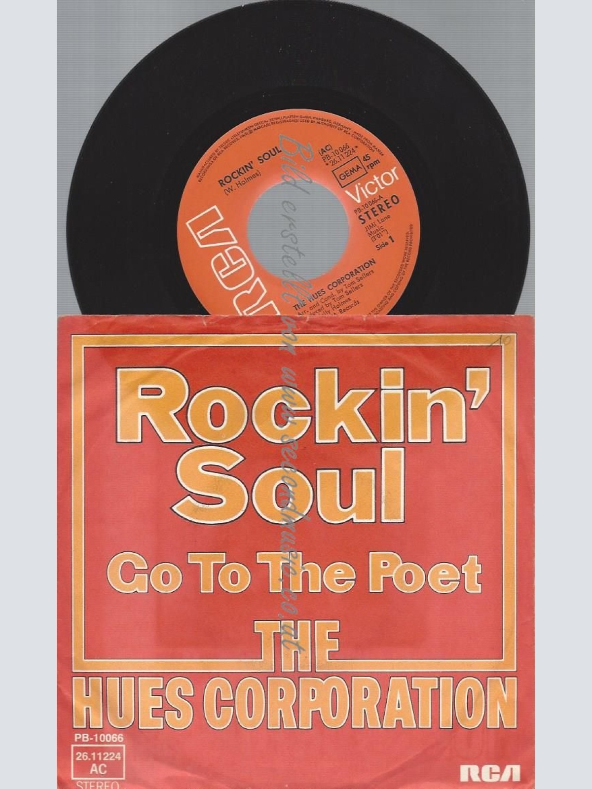 7"   The Hues Corporation  Freedom For The Stallion