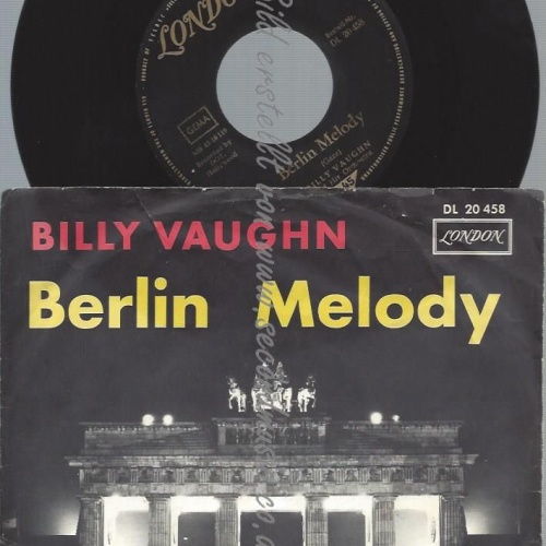 7"   Billy Vaughn And His Orchestra  Berlin Melody