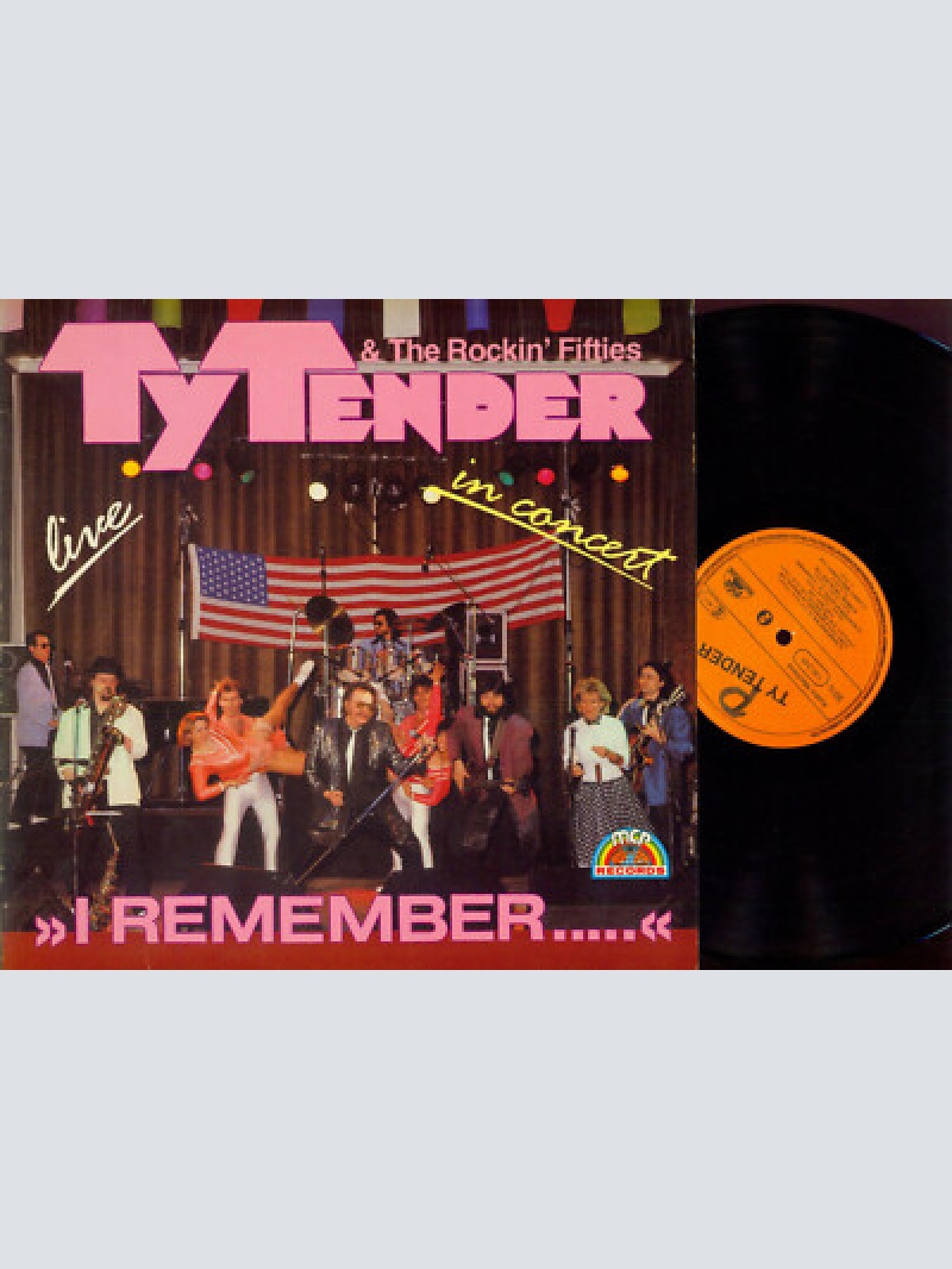 LP--Ty Tender & The Rockin' Fifties – Live In Concert