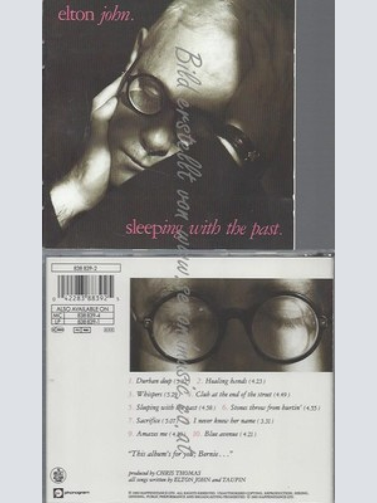 CD--ELTON JOHN - - -- SLEEPING WITH THE PAST