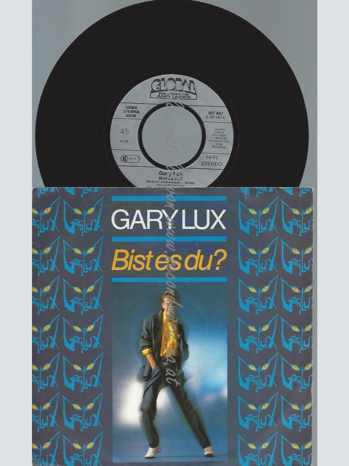 7"   Gary Lux – Bist Es Du