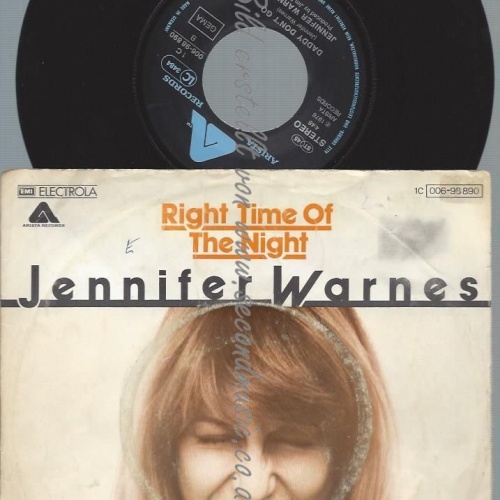 7"   Jennifer Warnes – Right Time Of The Night