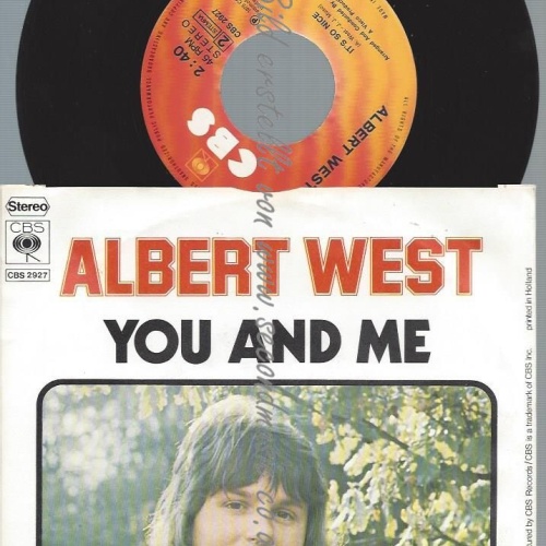 7"  Albert West  You And Me