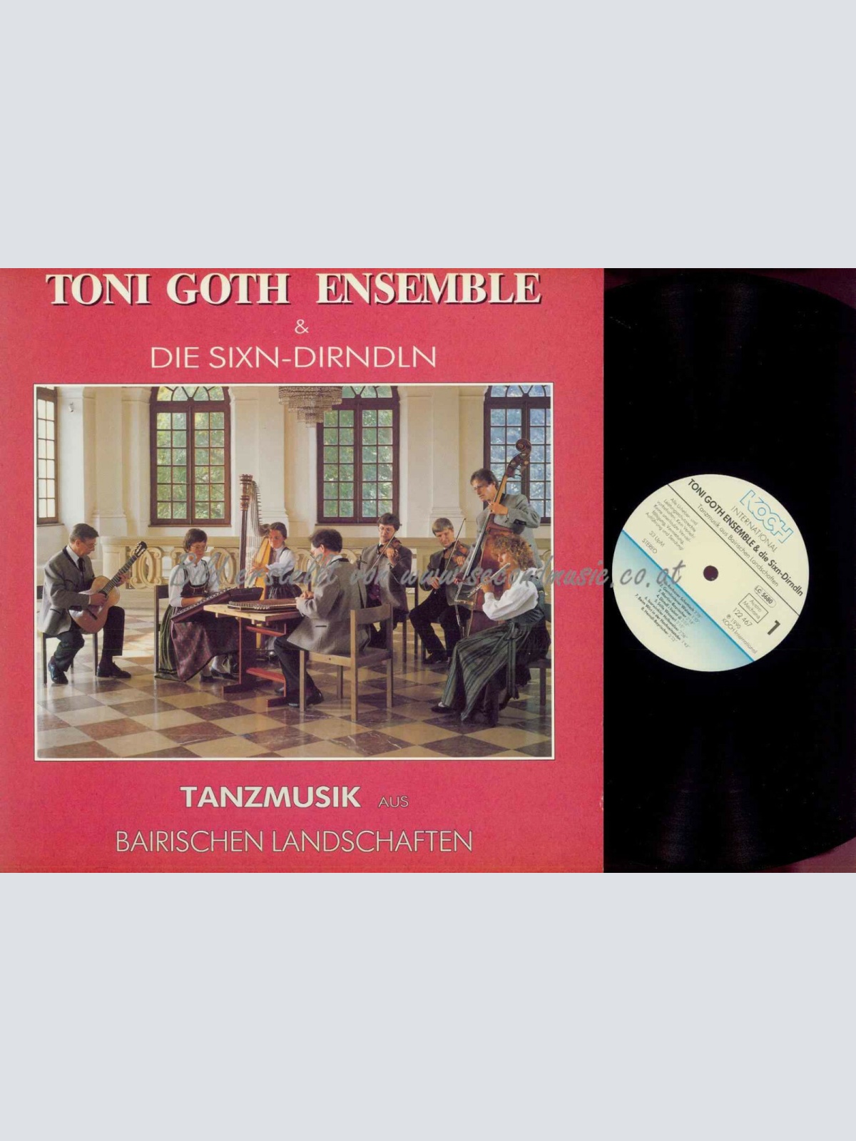 LP--Toni Goth Ensemble & Die Sixn-Dirndln – Tanzmusik Aus Bairischen Lan/ NM