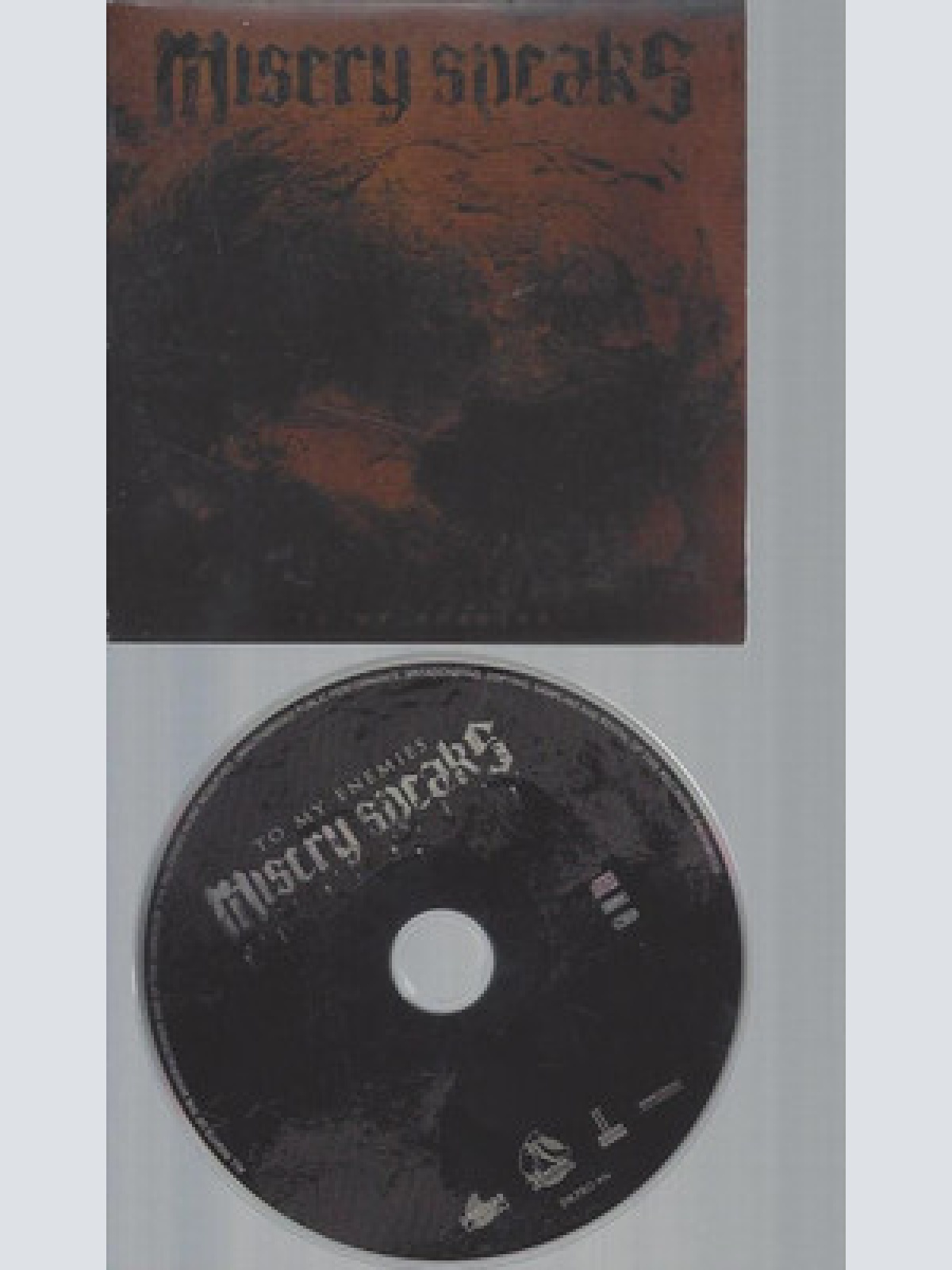 CD- MISERY SPEAKS TO MY ENEMIES //PROMO
