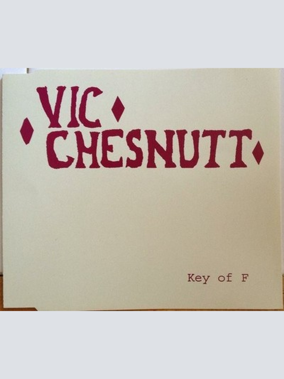 CD, Comp, Promo Vic Chesnutt - Key Of F