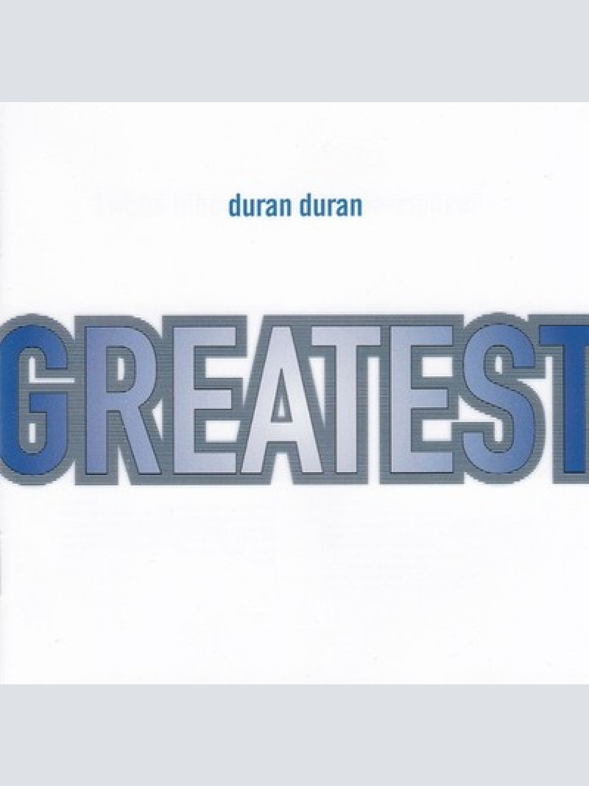 CD, Comp, RE Duran Duran - Greatest