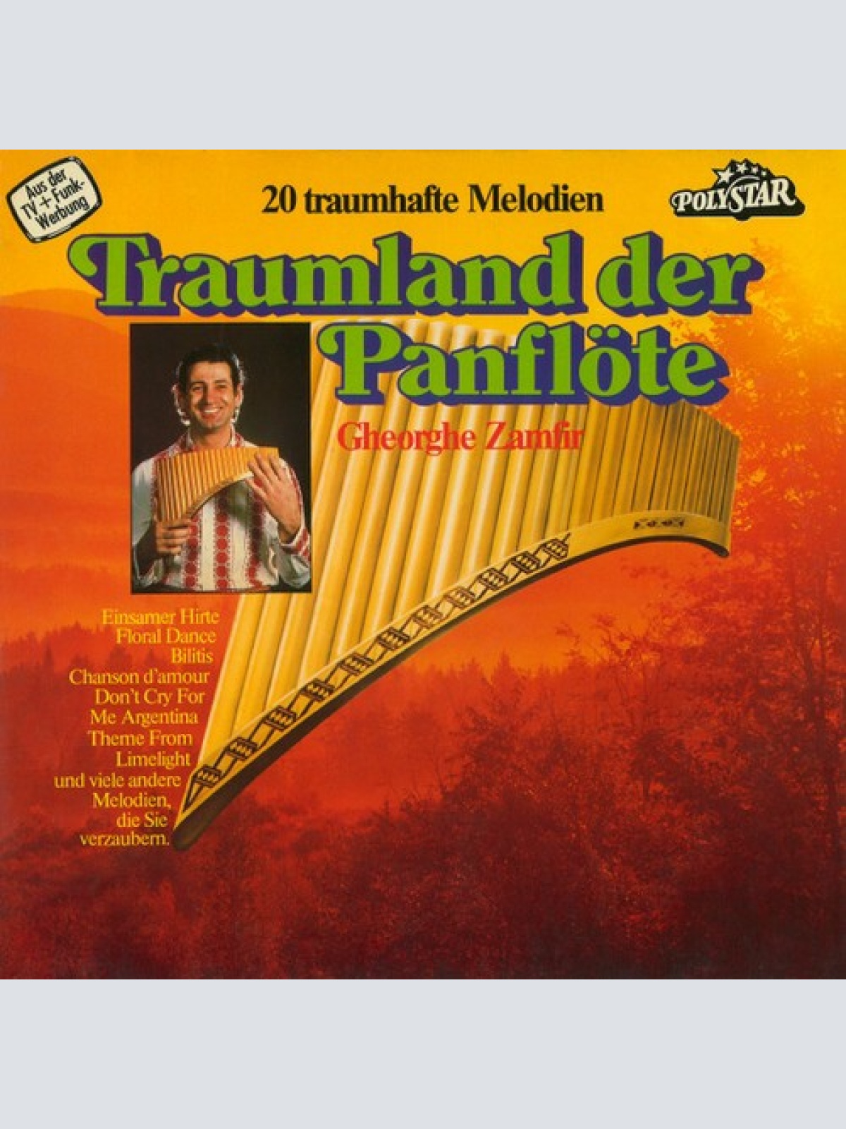 LP, Comp, Club Gheorghe Zamfir - Traumland Der Panflöte
