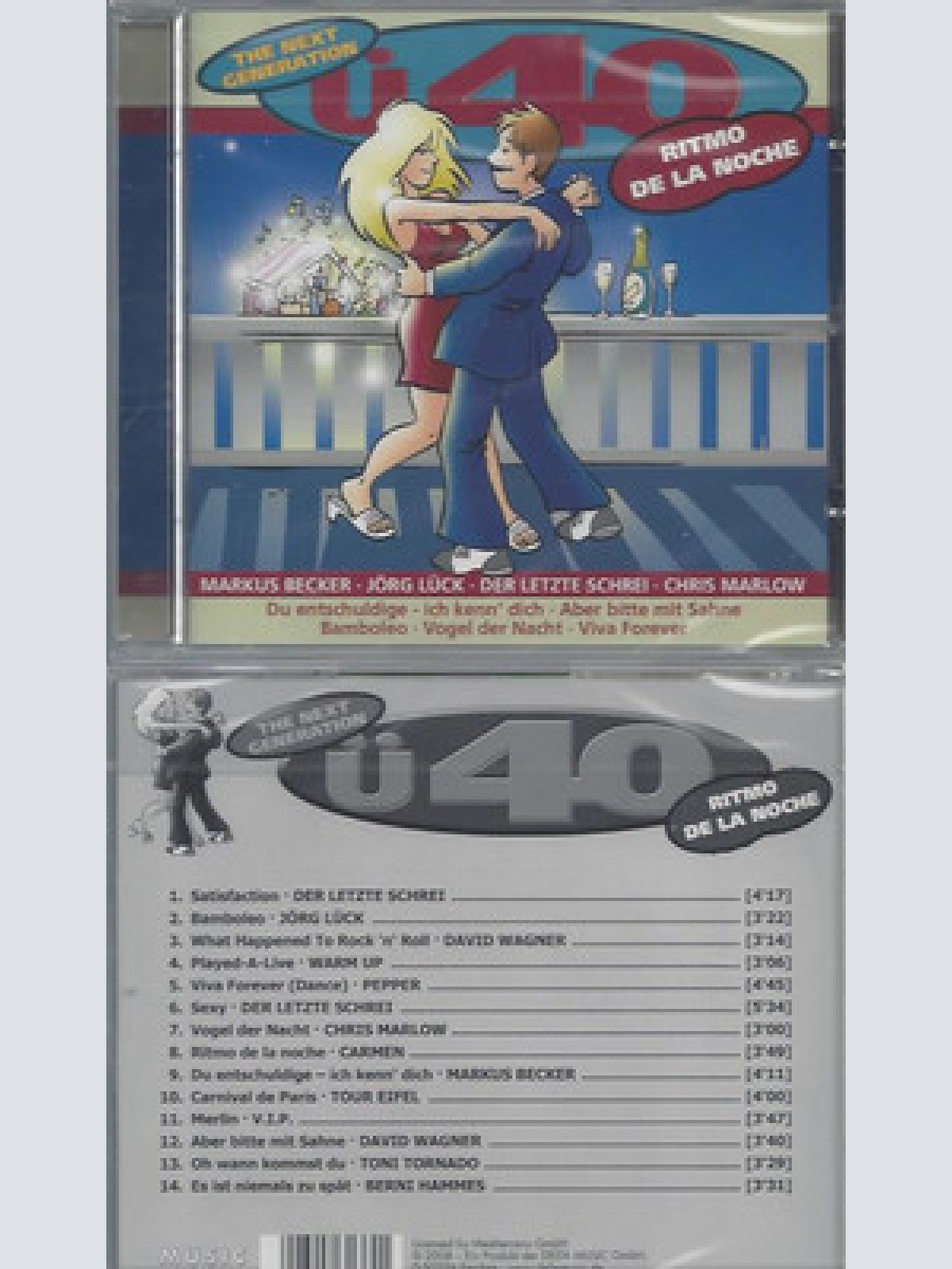 CD--NEU-Ü 40--RITMO DE LA NOCHE--THE NEXT GENERATION