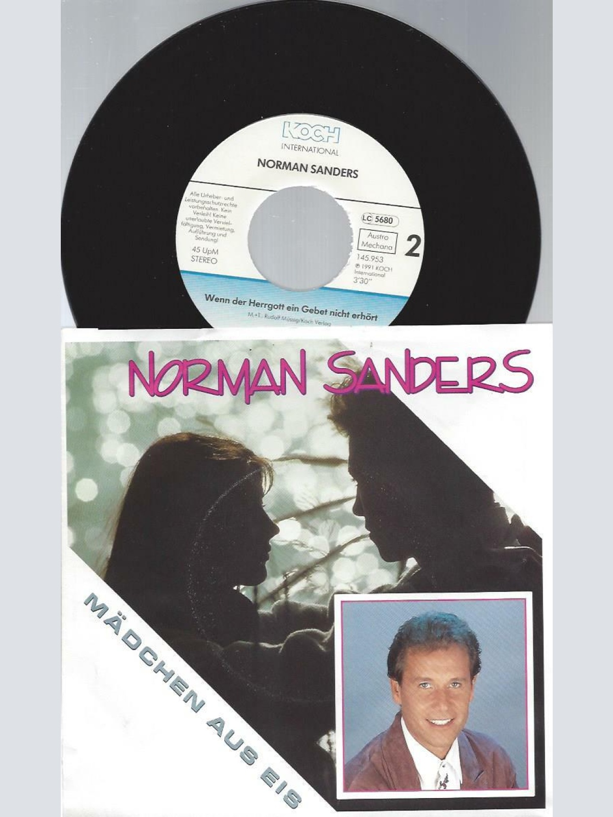 7" Norman Sanders ( – Mädchen Aus Eis