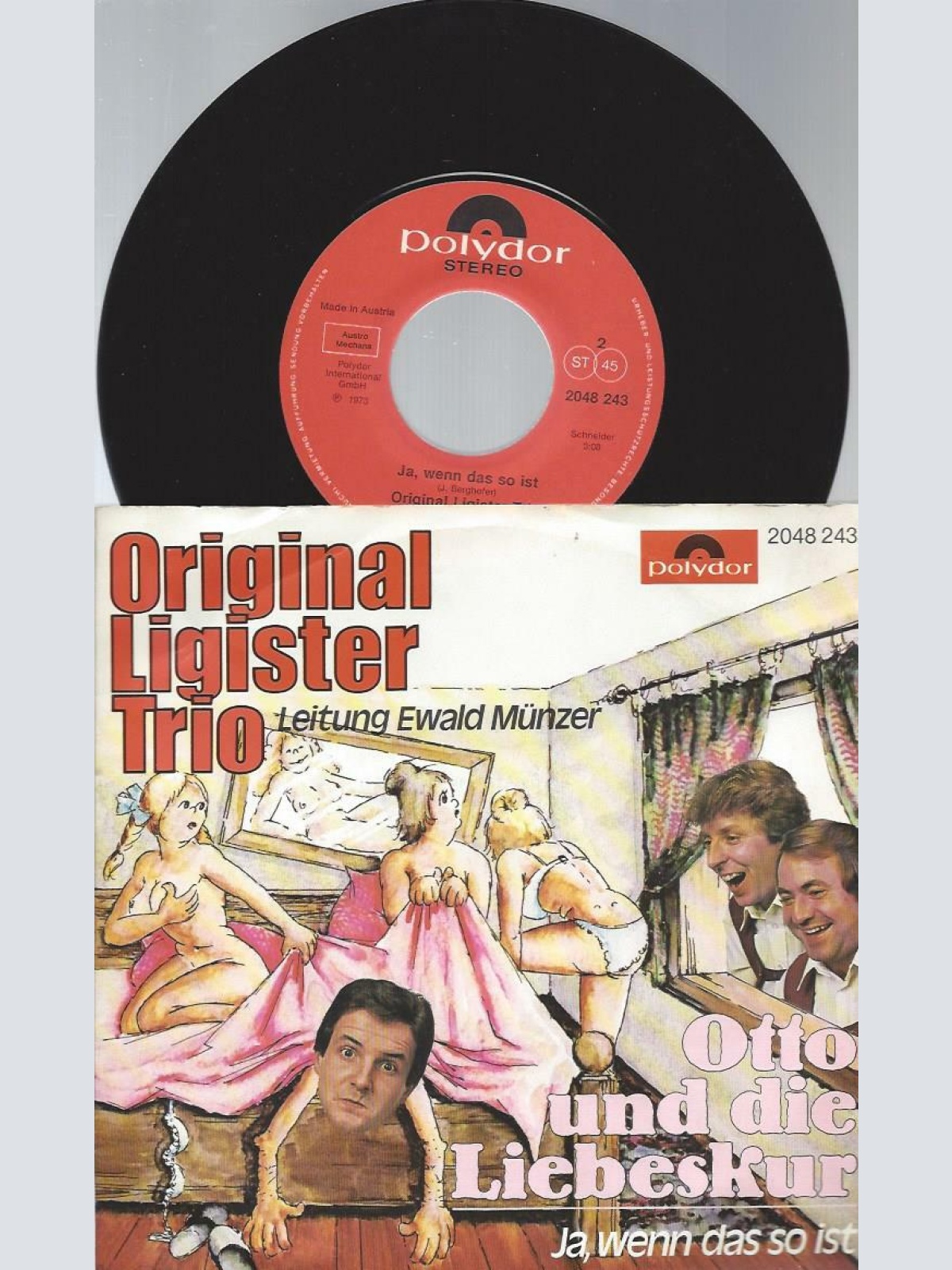 7" Original Ligister Trio – Otto Und Die Liebeskur