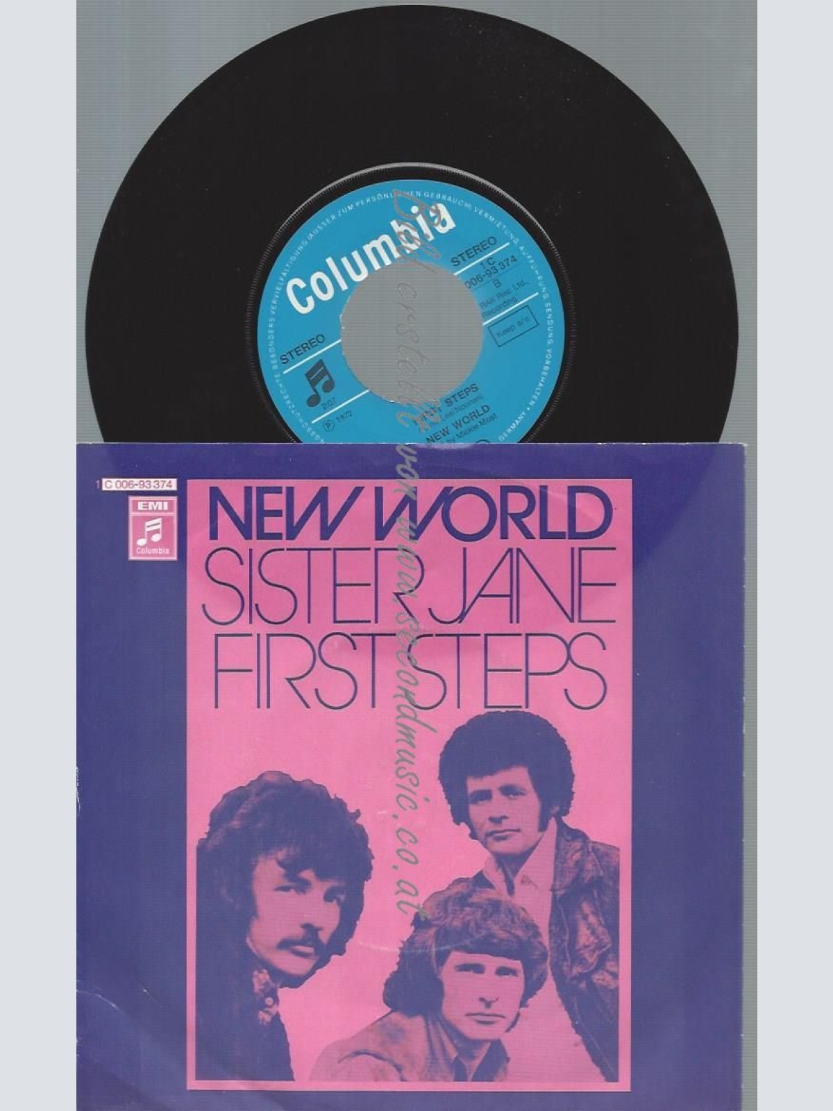 7" New World   Sister Jane