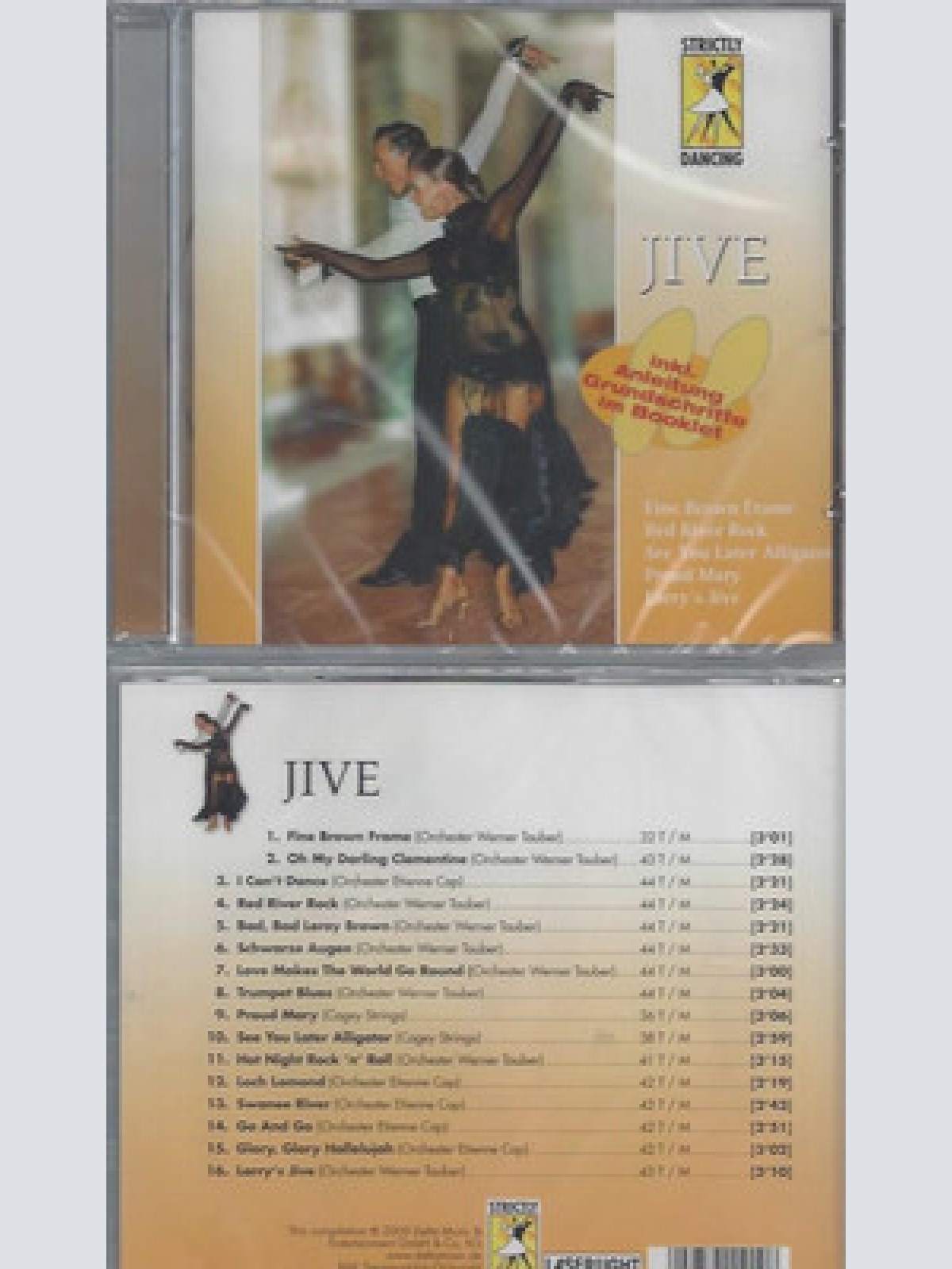 CD--NEU--JIVE--LET'S DANCE--GRUNDSCHRITTE ANLEITUNG