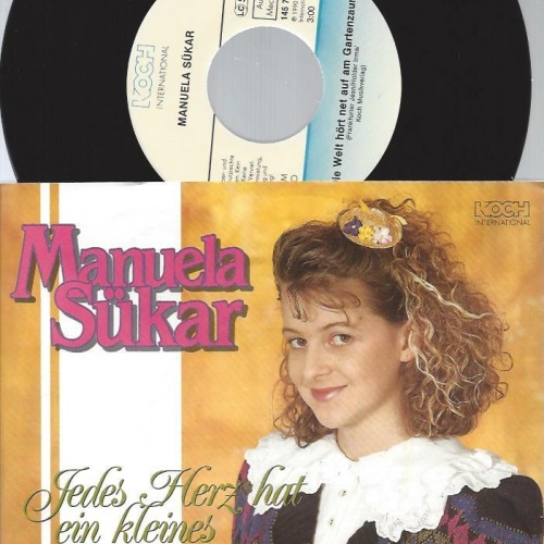 7"  Manuela Sükar – Jedes Herz Hat Ein Kleines Laternerl