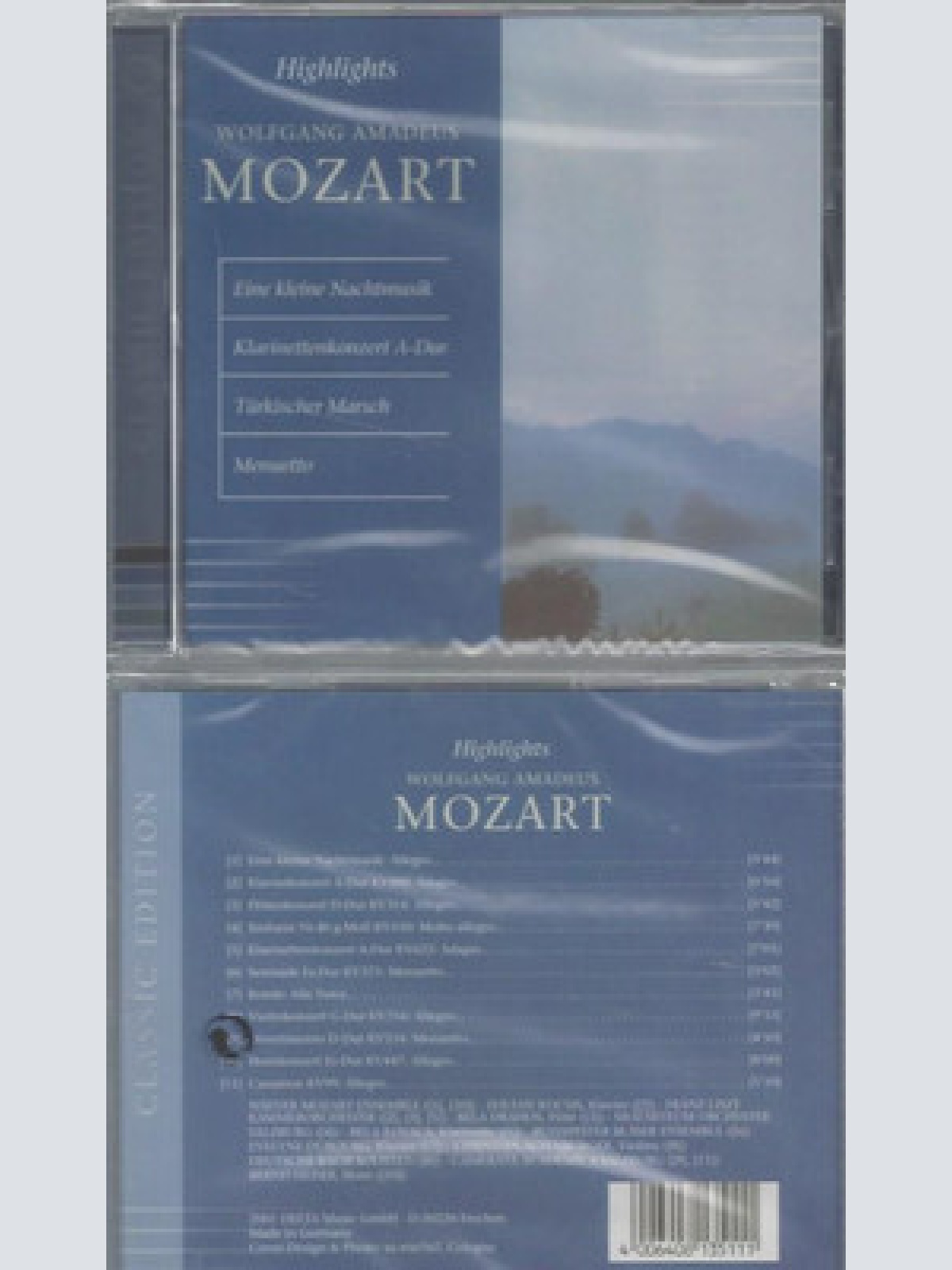 CD--NEU---HIGHLIGHTS --WOLGANG AMADEUS MOZART