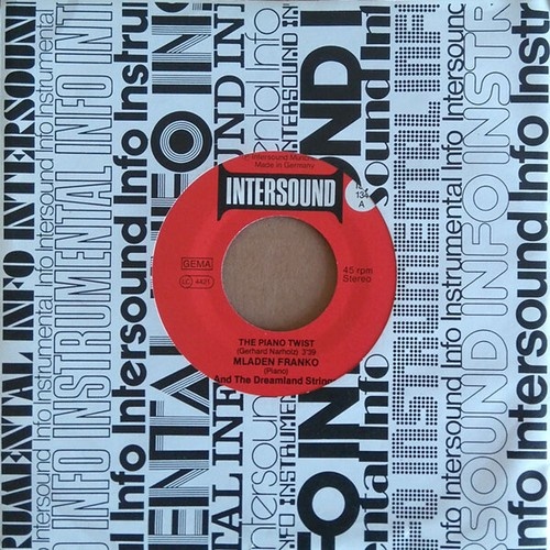 7" Mladen Franko And The Dreamland Strings - The Piano Twist / The Country Rock