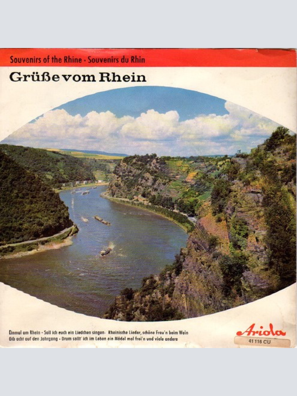 7" Various - Grüße Vom Rhein