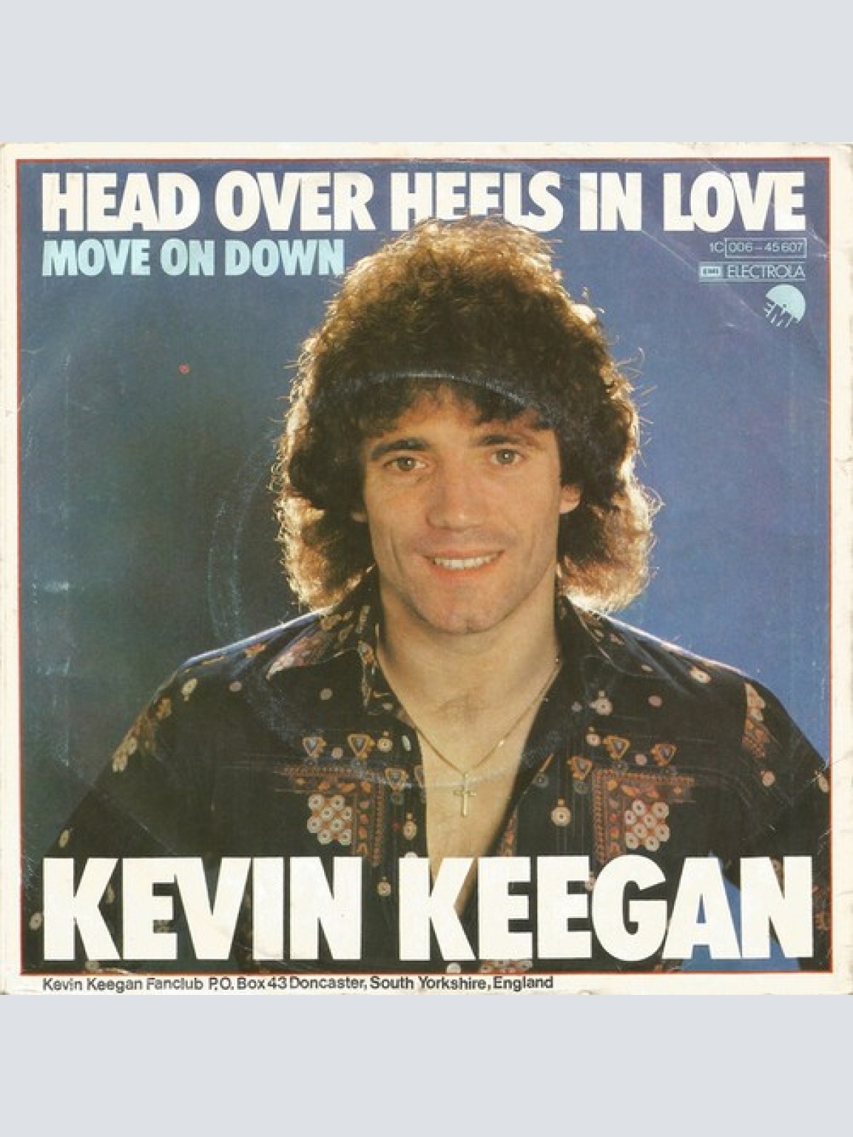7", Single Kevin Keegan - Head Over Heels In Love