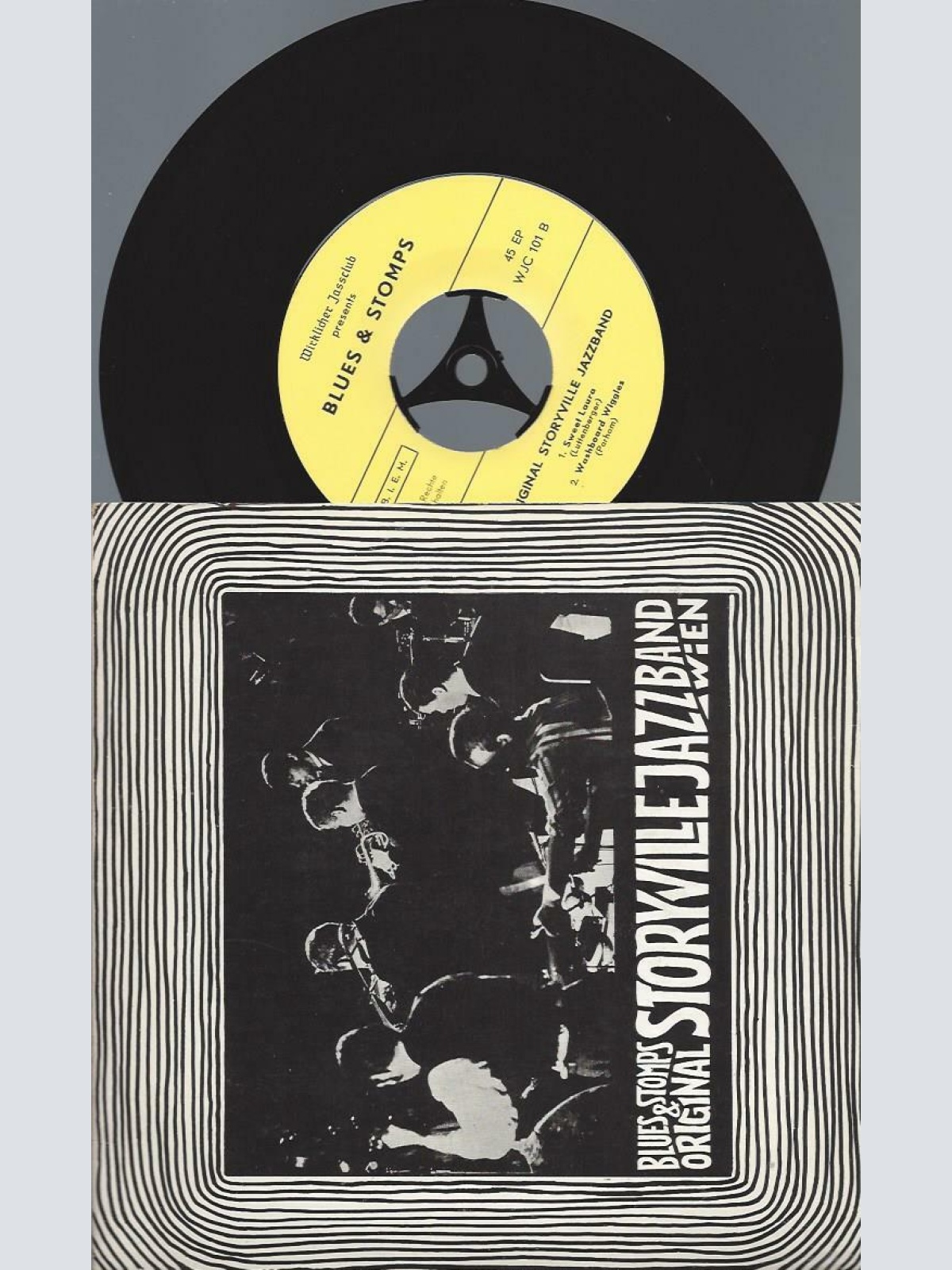 7"   Blues & Stomps & Original Storyville Jazzband Wien