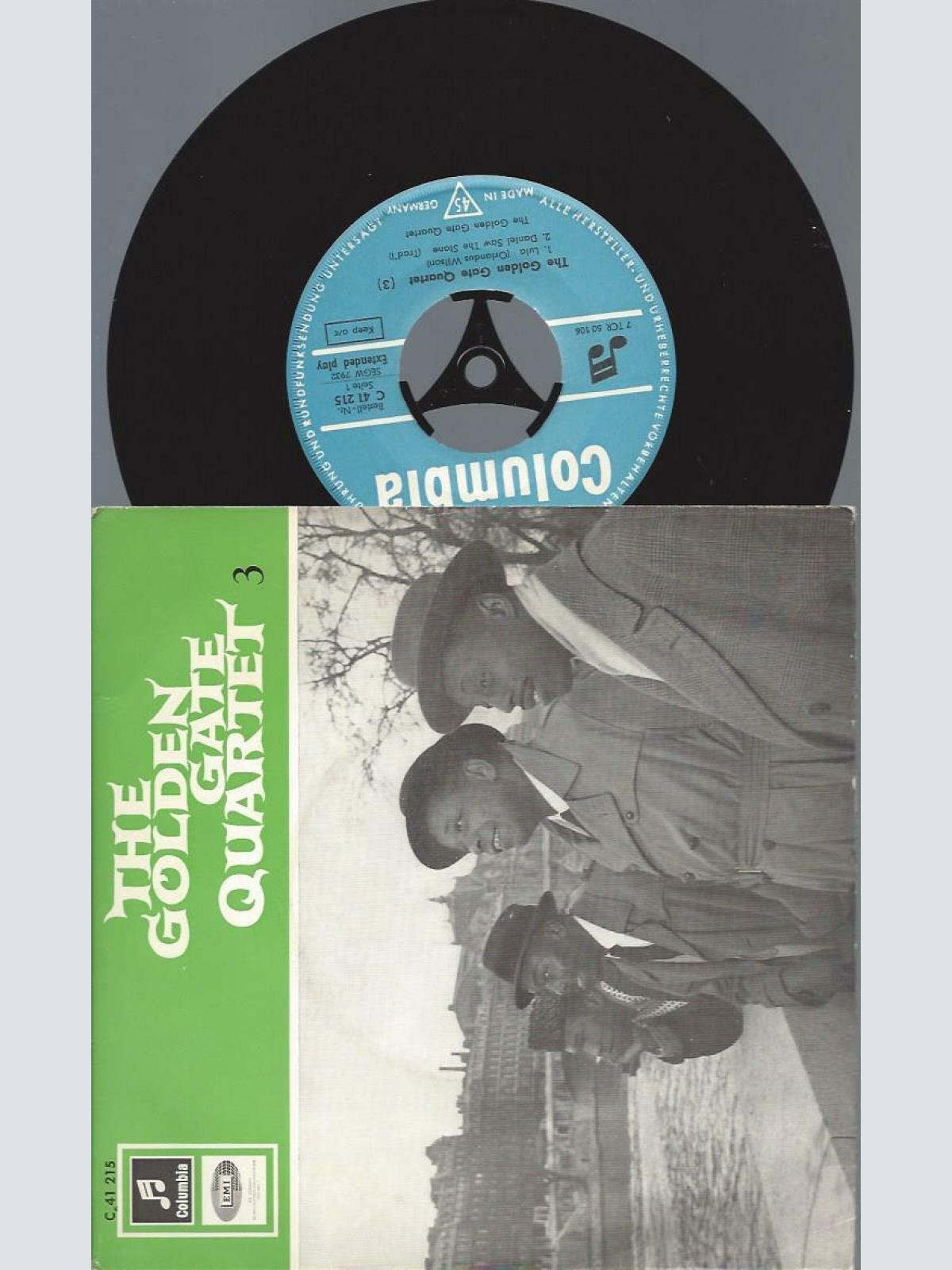 7"    The Golden Gate Quartet – The Golden Gate Quartet 3