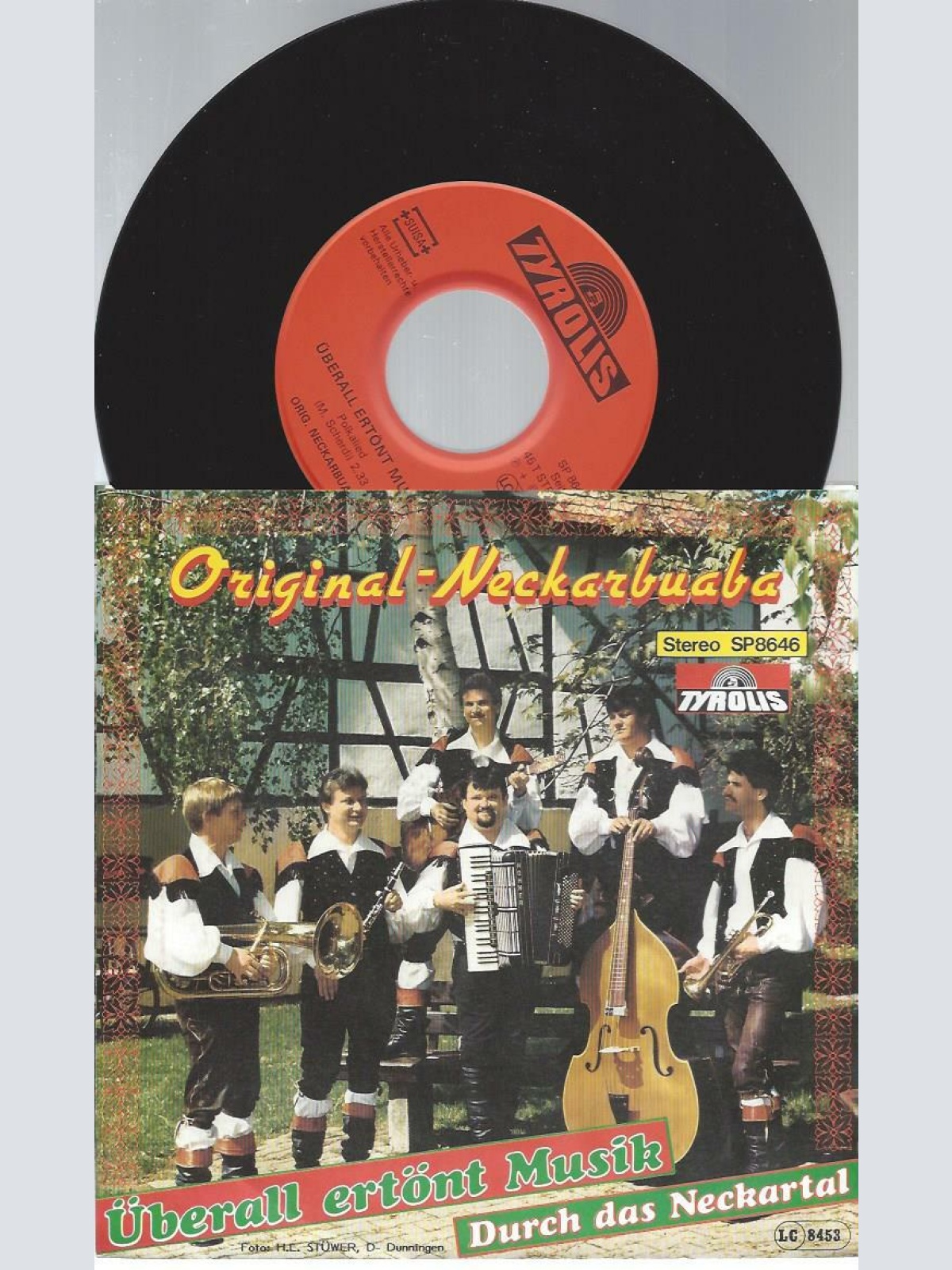 7" Original-Neckarbuaba – Überall Ertönt Musik