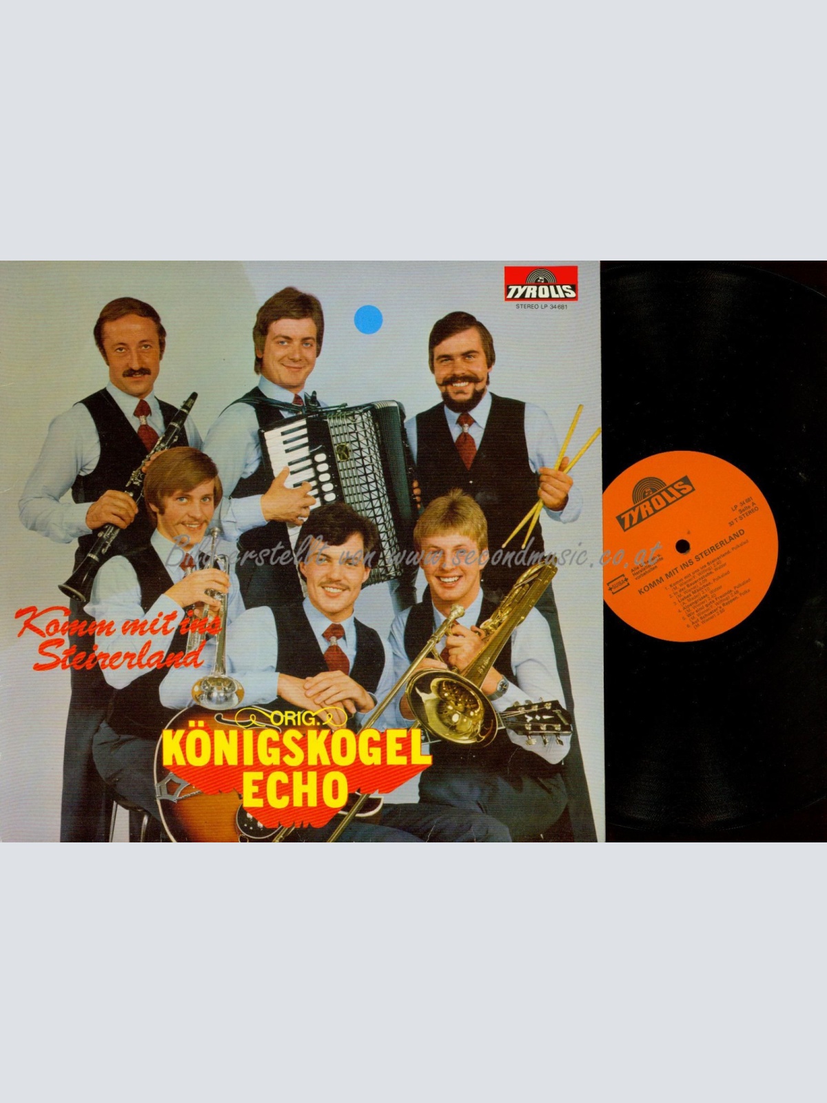 LP--ORIG KÖNIGSKOGEL ECHO KOMM MIT INS STEIRERLAND