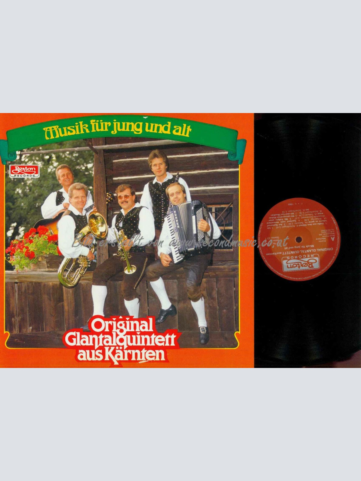 LP-- Original Glantalquintett Aus Kärnten– Musik Für Jung Und Alt / NM