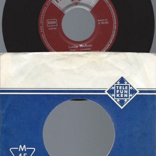 7"  Das Original Oberkrainer-Quintett  Lustige Hochzeit