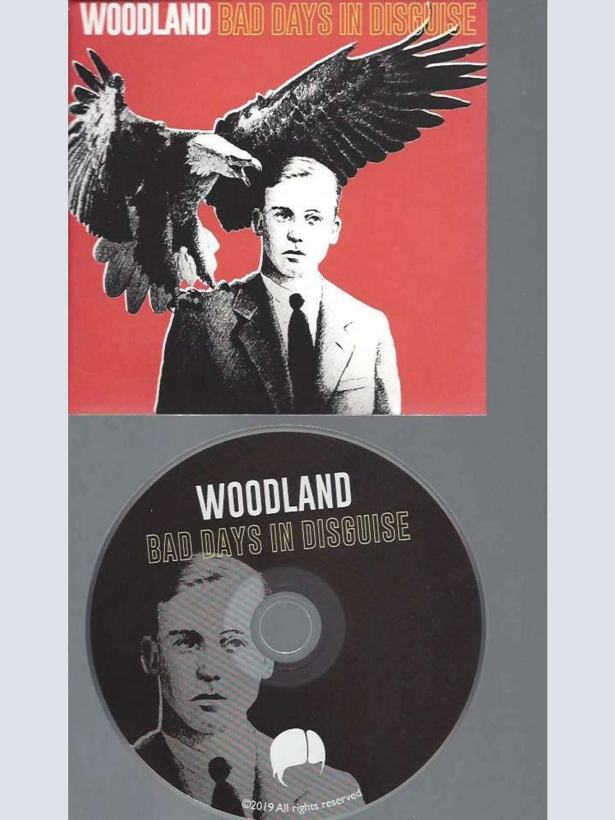 CD --Woodland   – Bad Days In Disguise // CARDSLEEVE