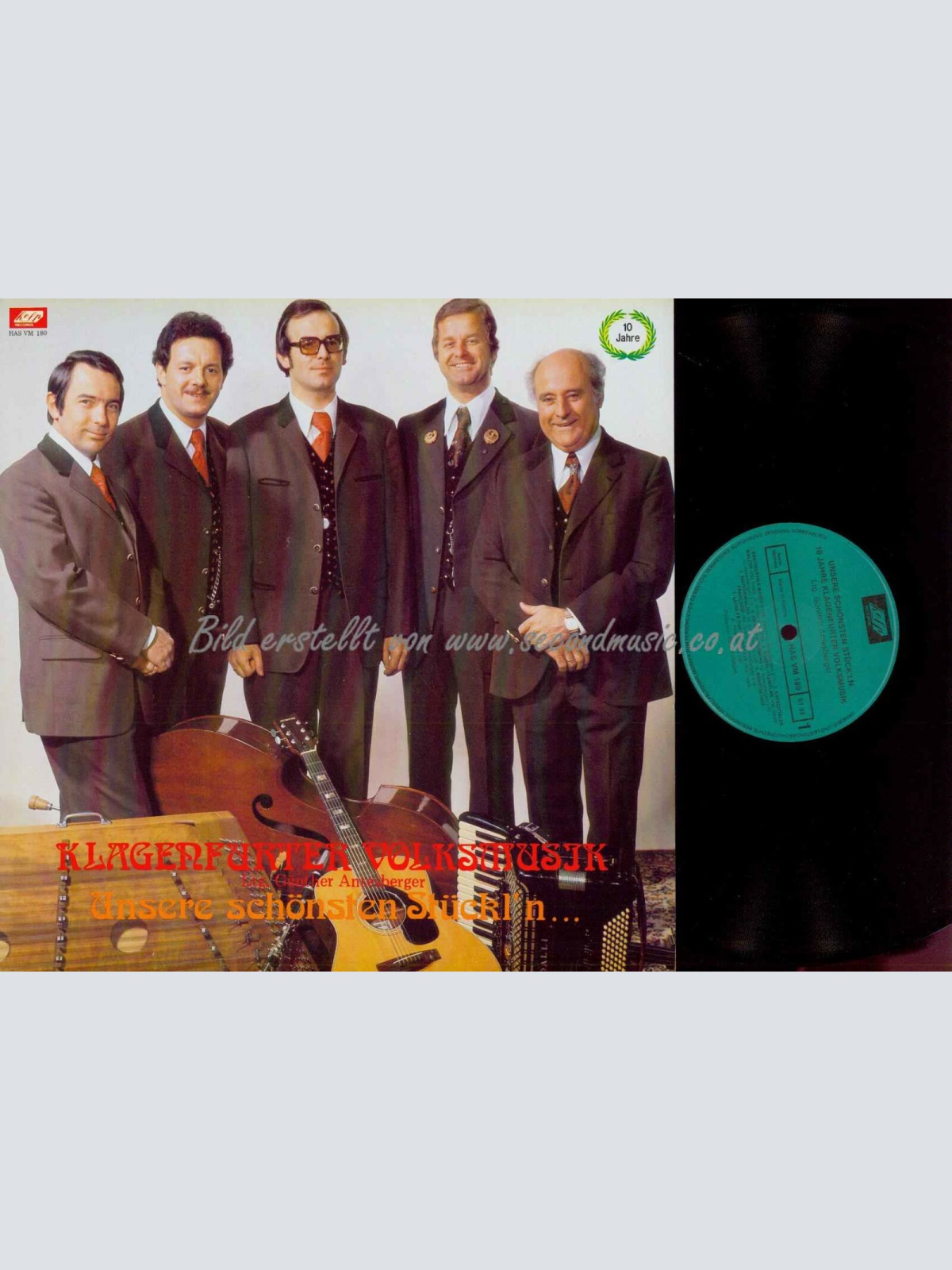 LP--Klagenfurter Volksmusik -- Unsere schönsten Stückln / NM