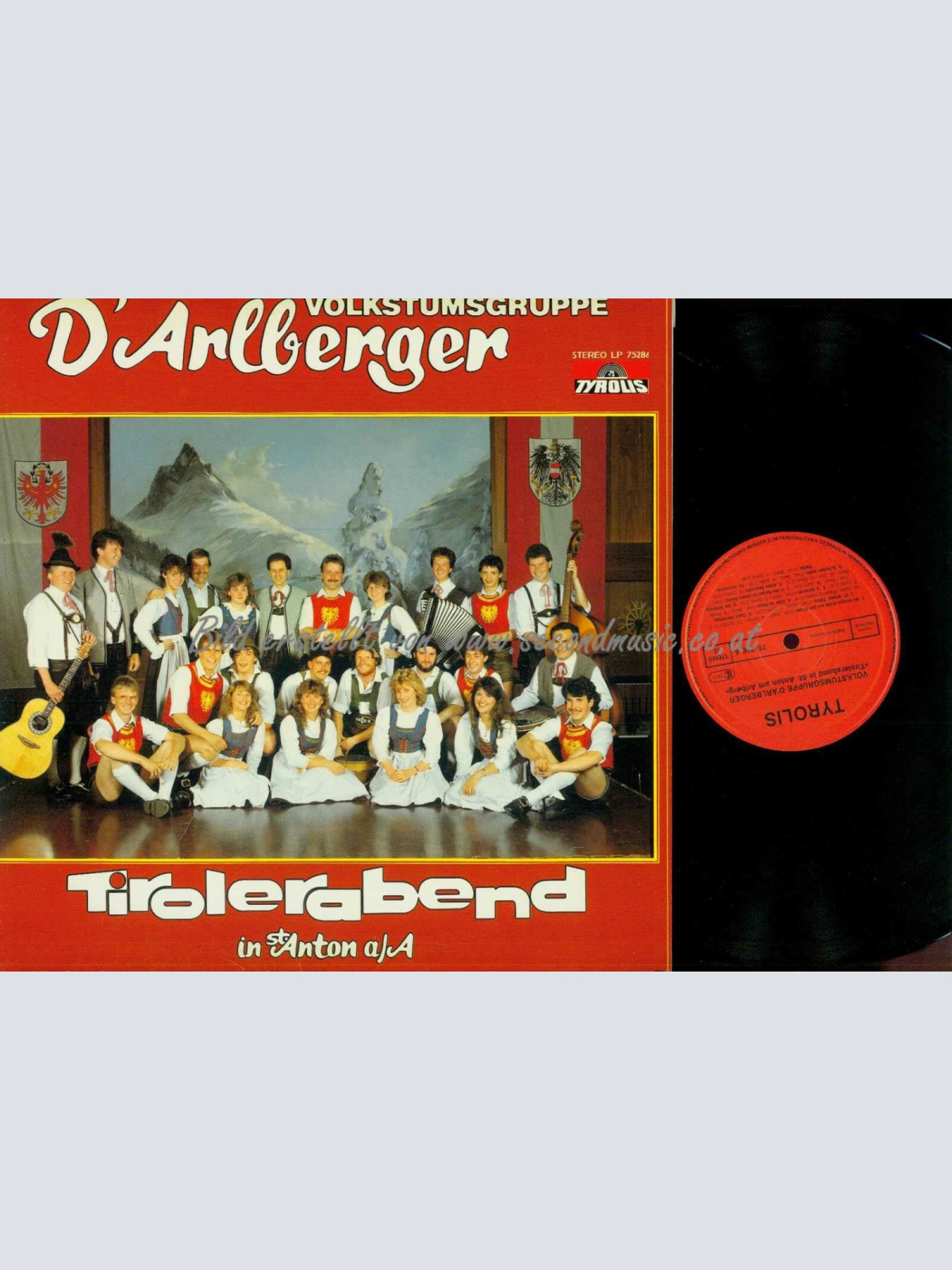 LP--D'Arlberger --  Tirolerabend / NM