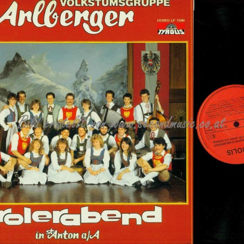 LP--D'Arlberger --  Tirolerabend / NM
