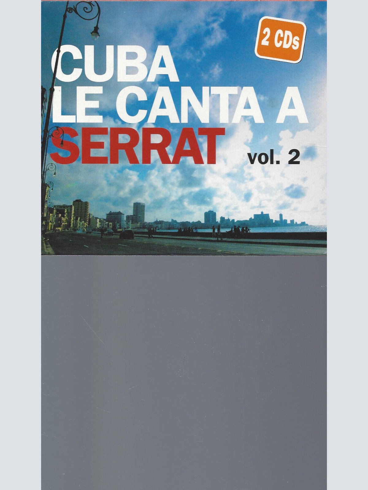 CD-- Cuba le Canta a Serrat Vol.2    Joan Manuel Serrat