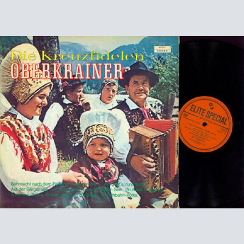 LP--Die Kreuzfidelen Oberkrainer / Lustig Sein In Oberkrain / 2LPs  / Switzerlan