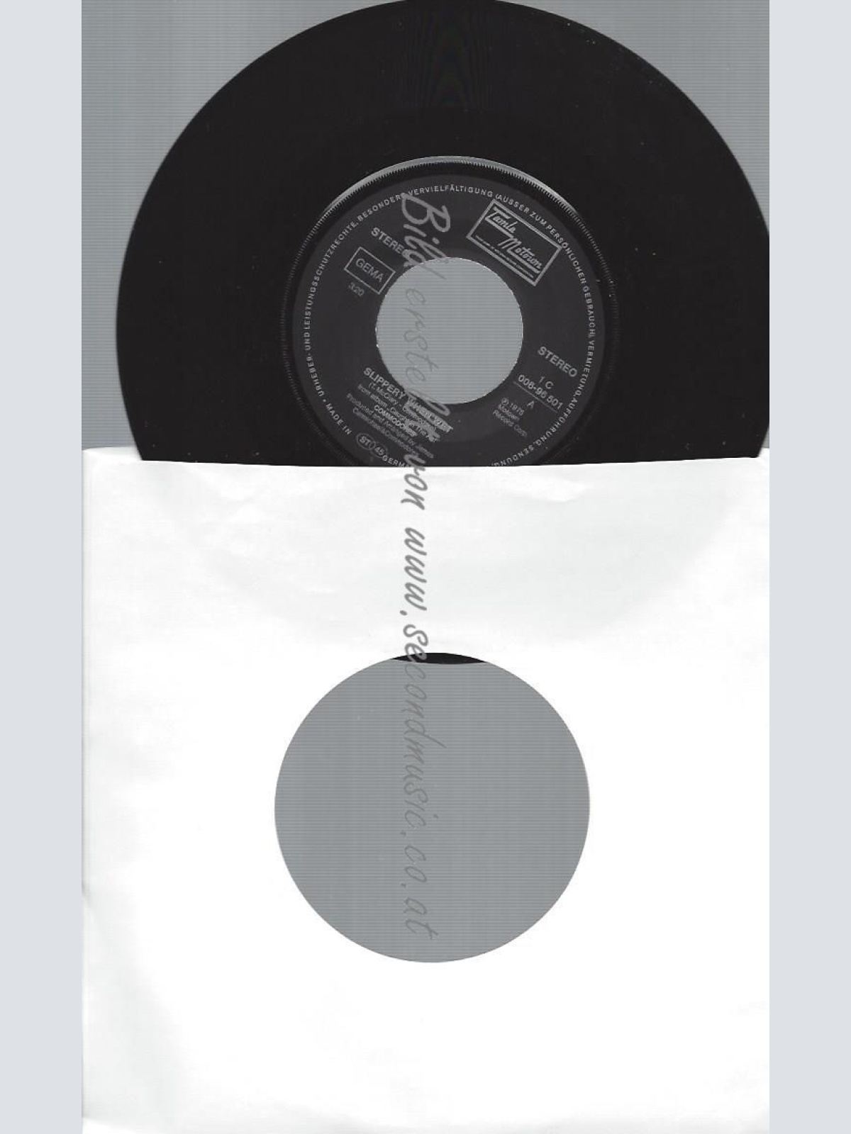 7"  Commodores – Slippery When Wet