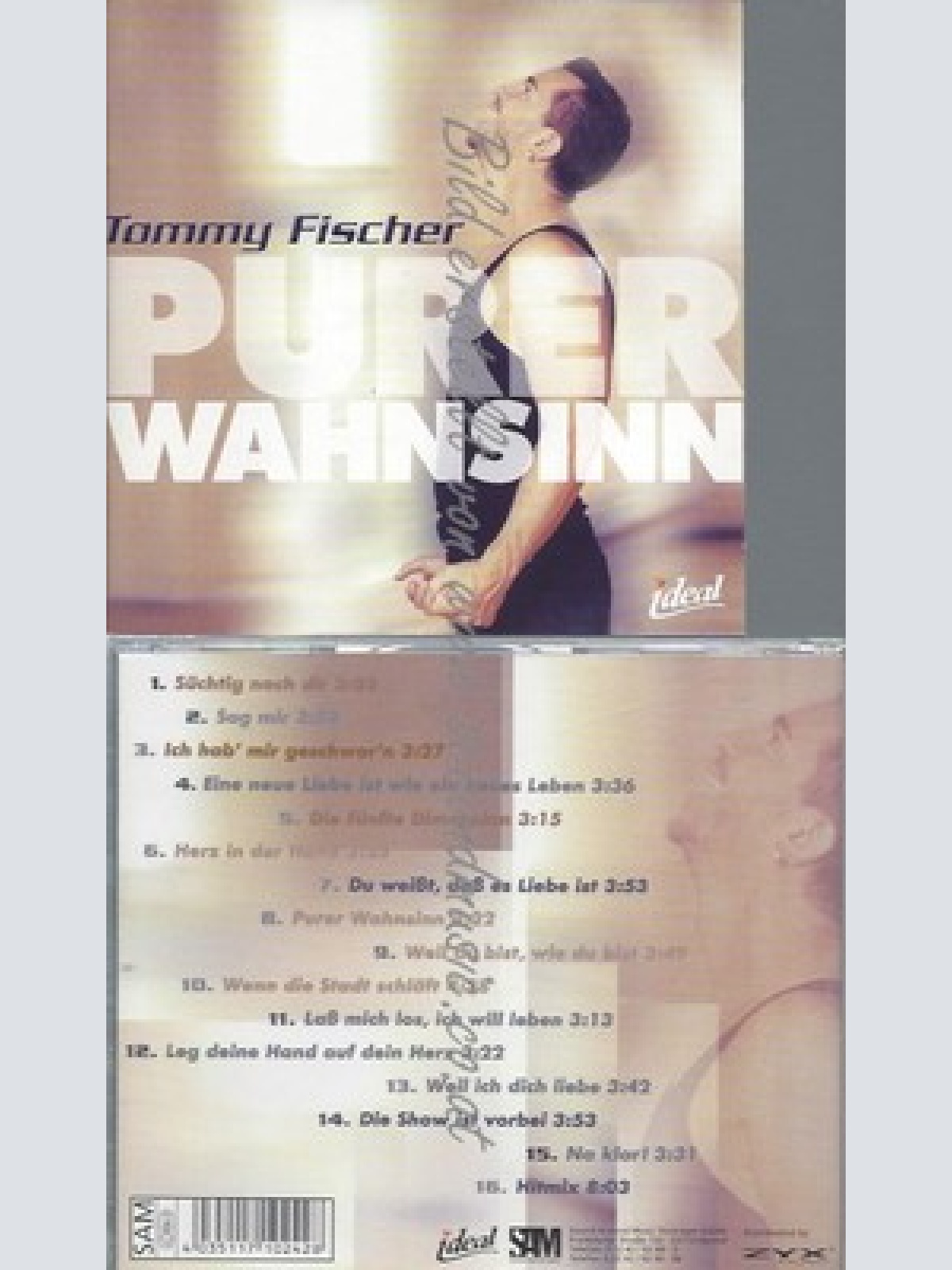 CD--TOMMY FISCHER--PURER WAHNSINN