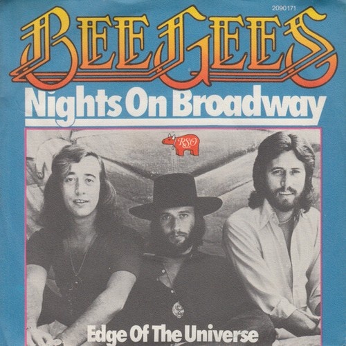 7", Single Bee Gees - Nights On Broadway