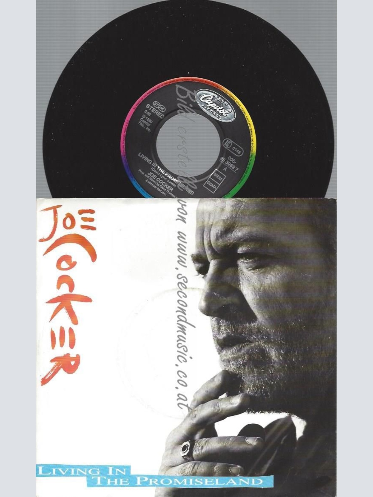 7"  Joe Cocker – Living In The Promiseland