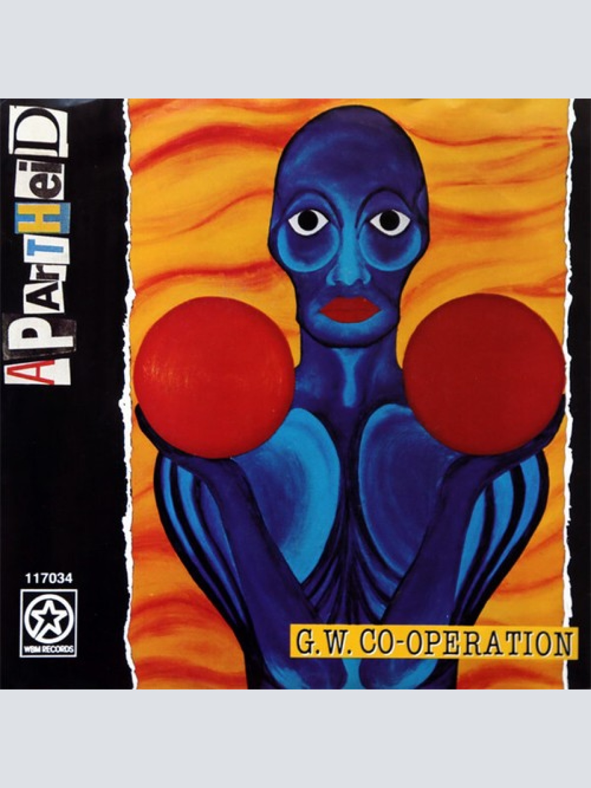 7", Single G. W. Co-Operation - Apartheid