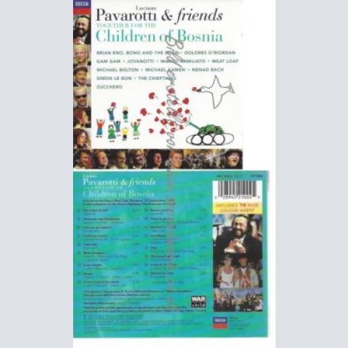 CD--Pavarotti & Friends Together For The Children Of Bosnia