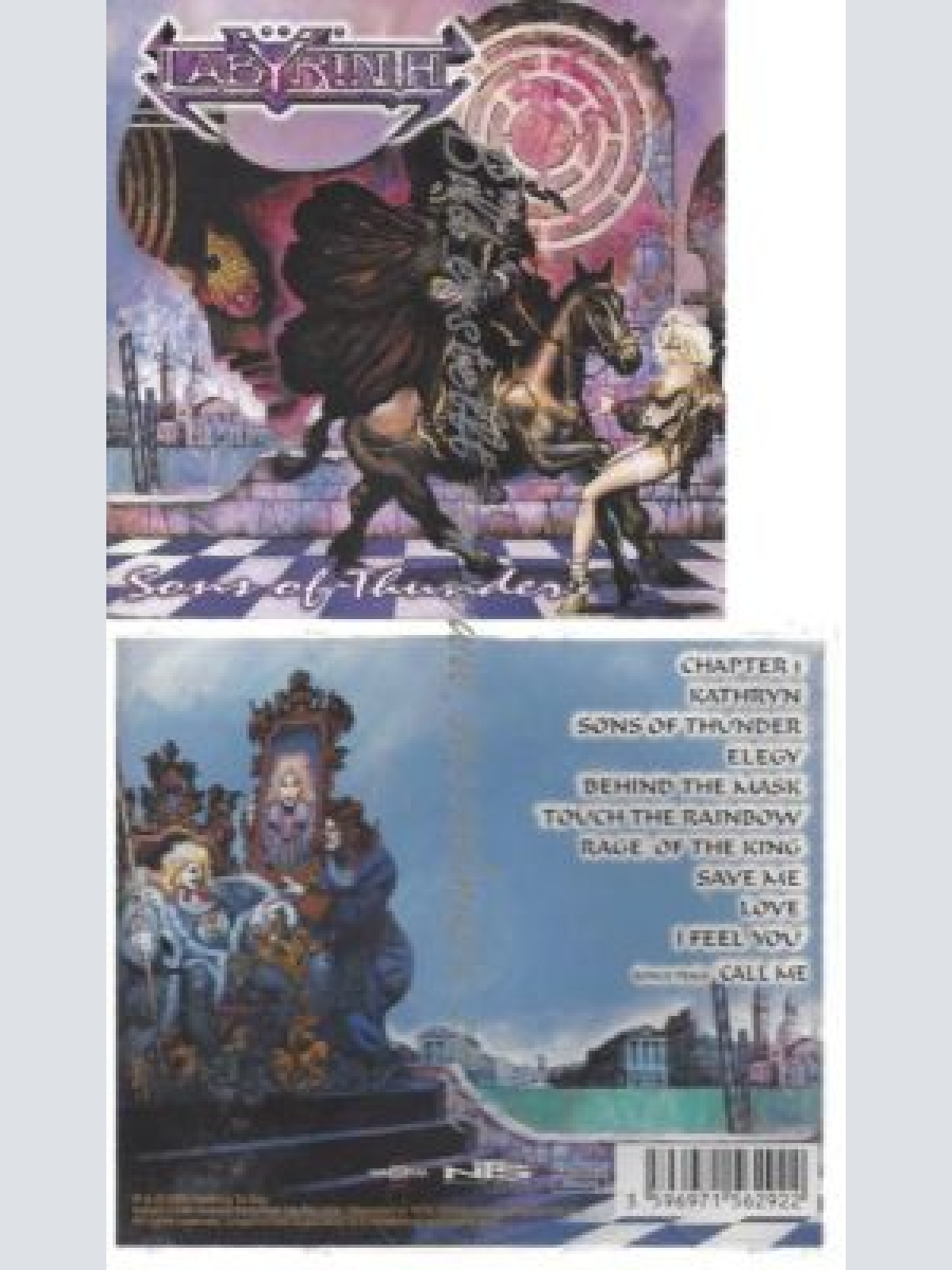 CD--LABYRINTH--    SONS OF THUNDER |