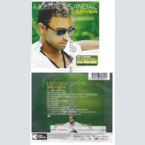 CD--MUSTAFA SANDAL--    SEVEN -BONUS TRACKS-