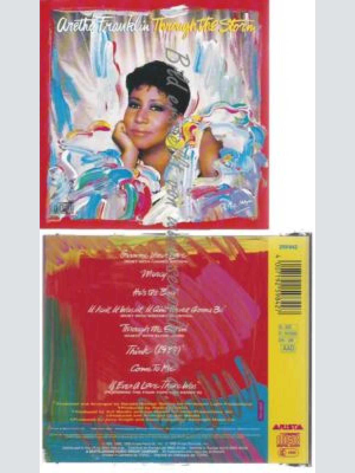 CD--ARETHA FRANKLIN--    THROUGH THE STORM