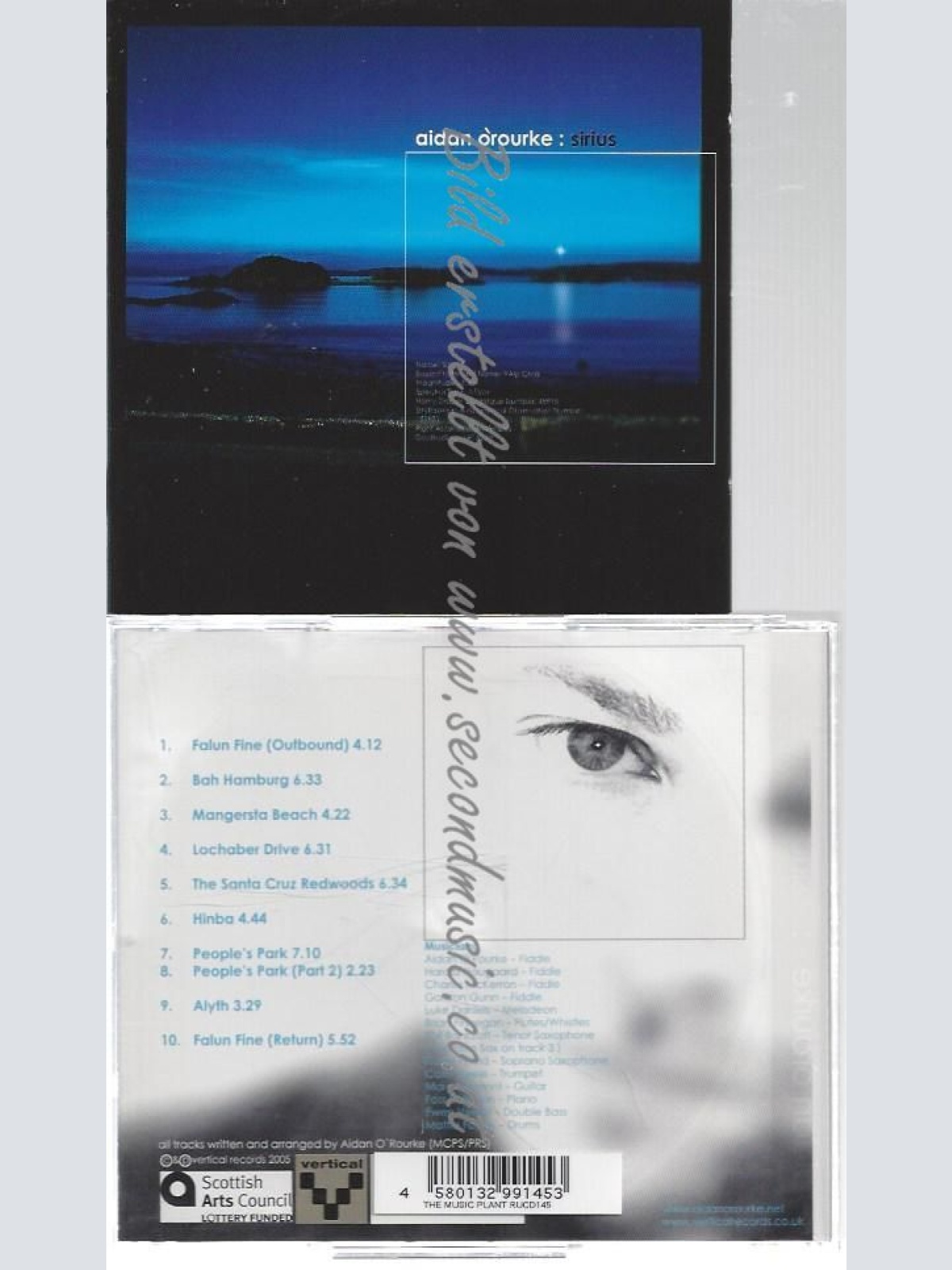 CD--AIDAN O'ROURKE--    SIRIUS