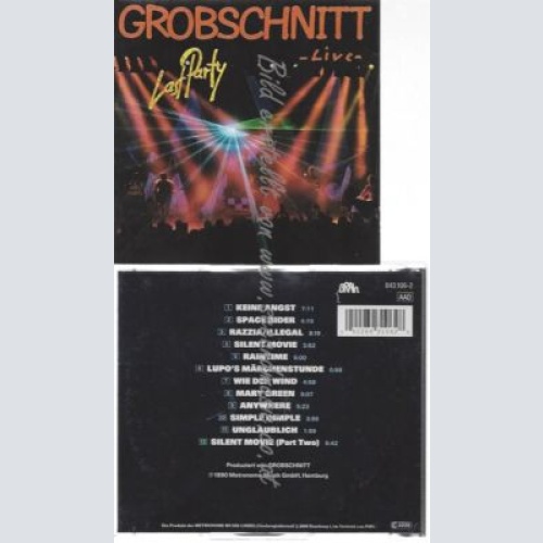 CD--GROBSCHNITT--    LAST PARTY-LIVE-