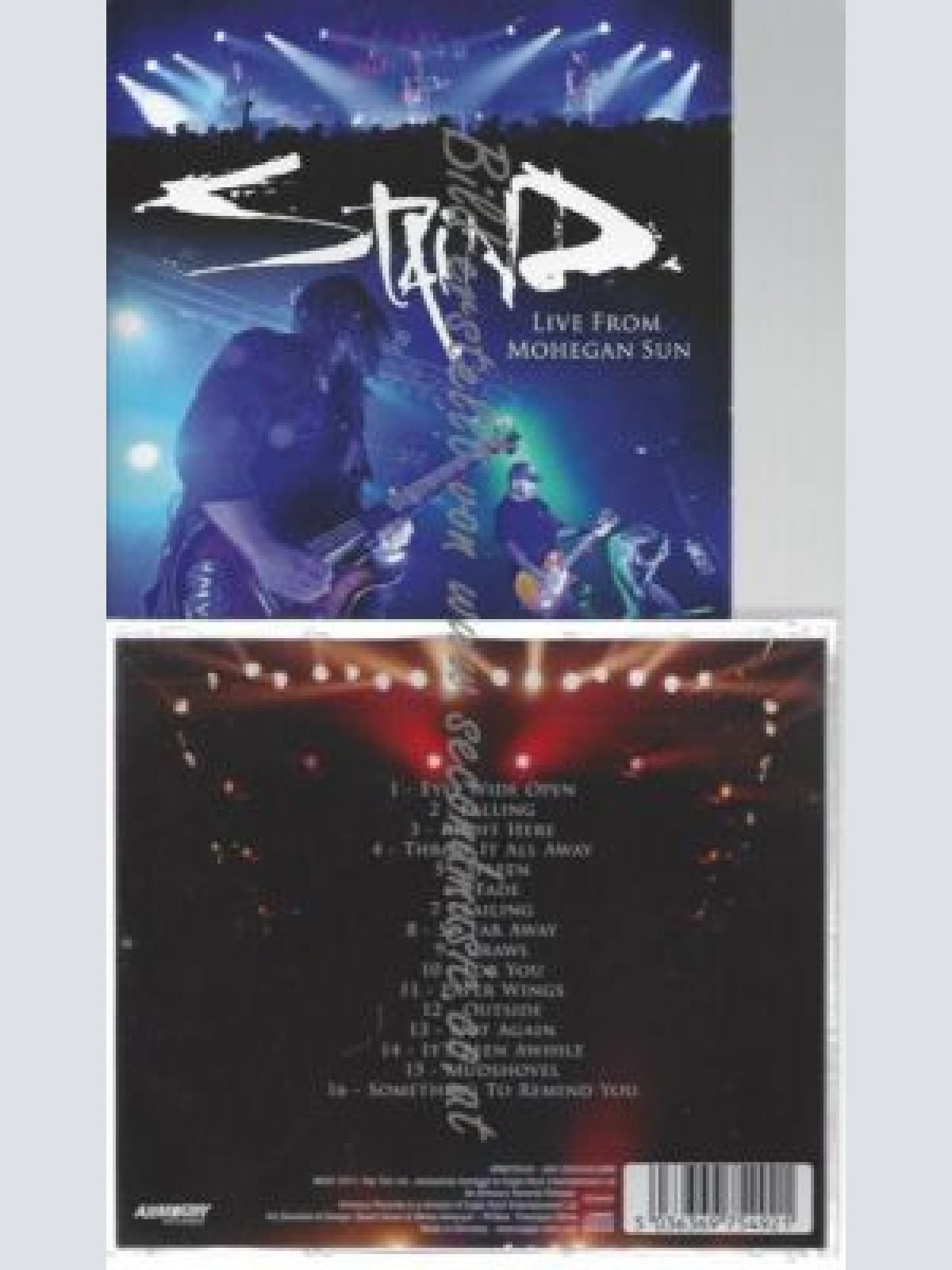 CD--STAIND--    LIVE FROM MOHEGAN SUN