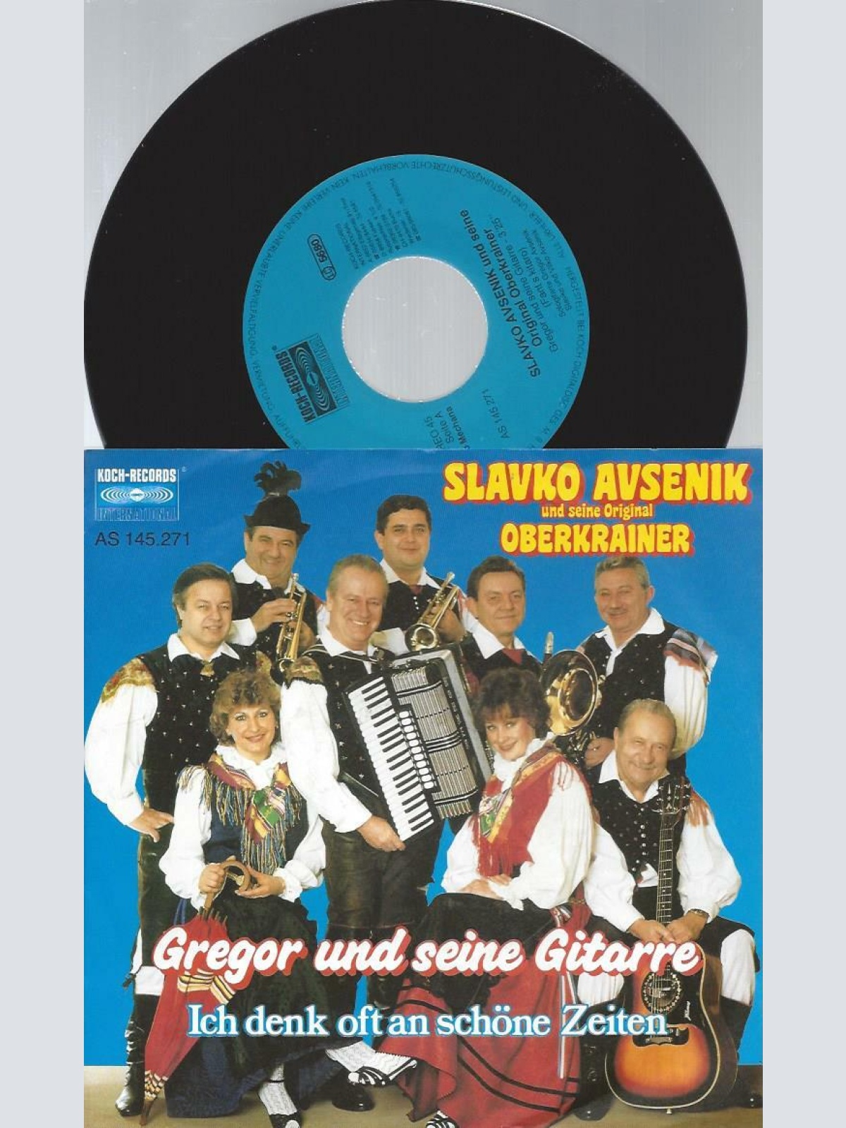 7" Slavko Avsenik Und Seine Original Oberkrainer – Gregor Und Seine Gitarre