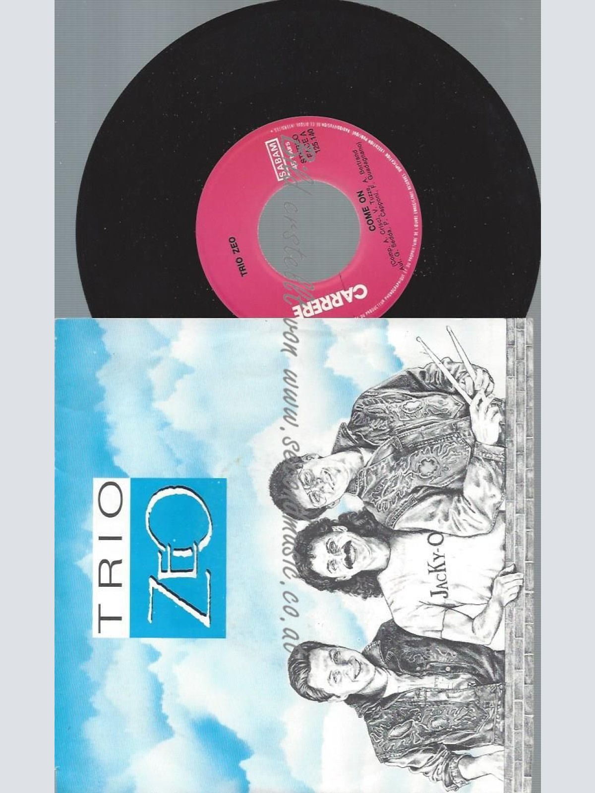 7"  Trio Zeo  Come On