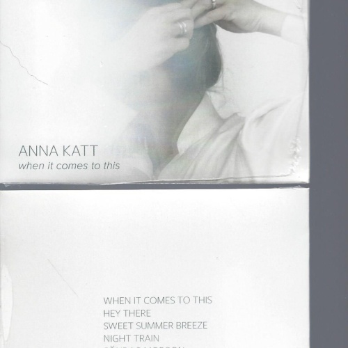 CD-- Anna Katt when it comes to this   Cardsleeve