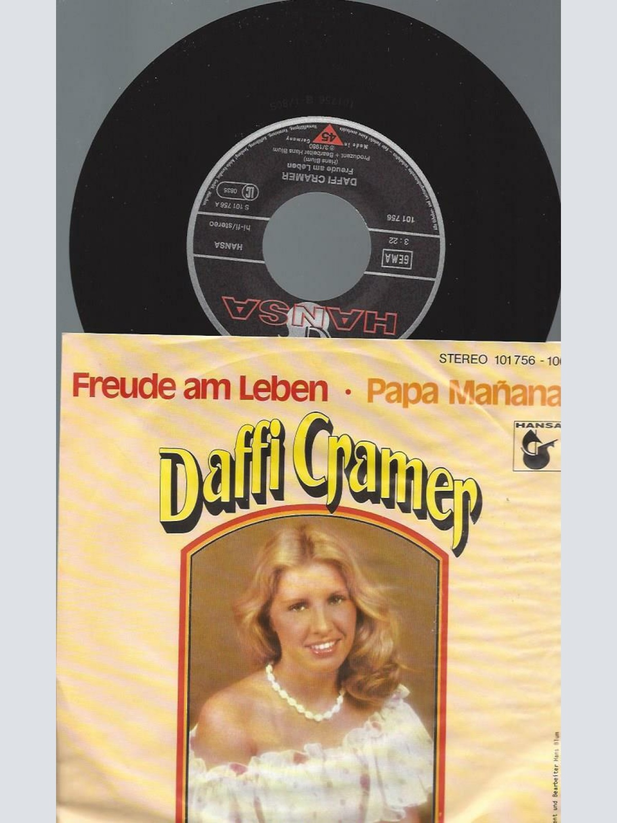 7" Daffi Cramer – Freude Am Leben